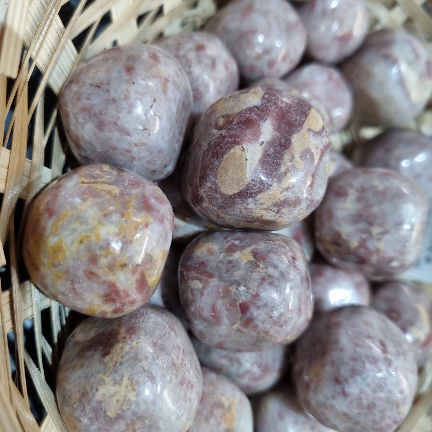 Strawberry Jasper Tumbles