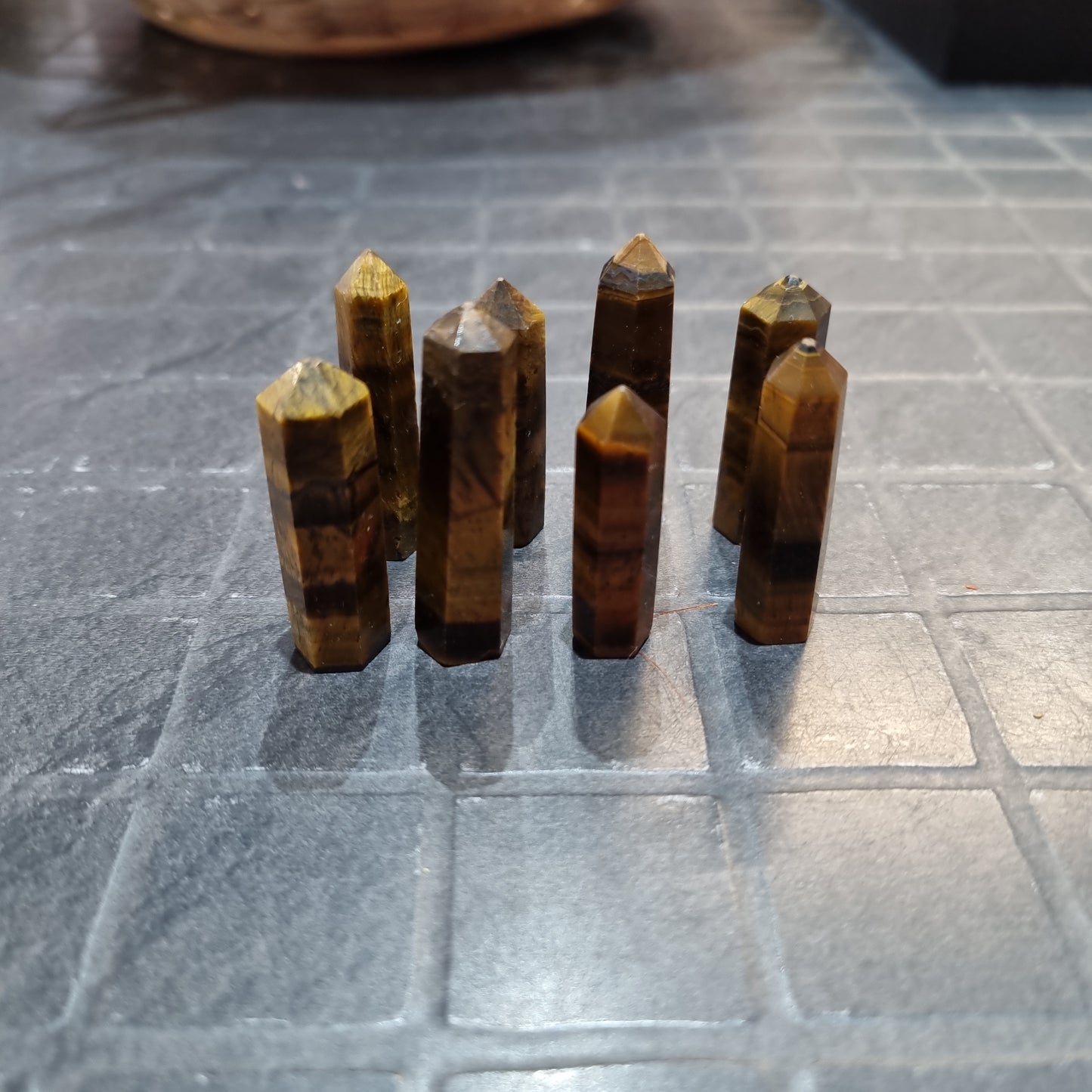 Tiger's Eye Standing Mini Points