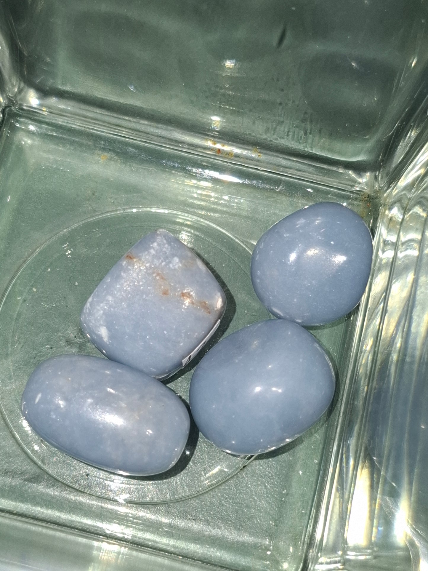 Angelite Tumbles- smaller size