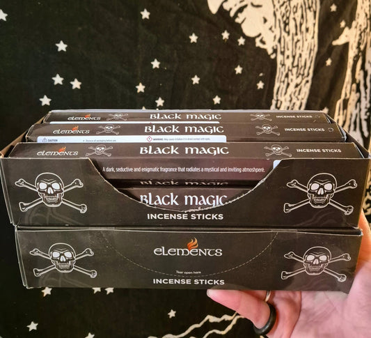 Elements black magic incense sticks