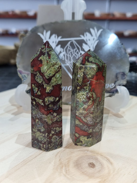 Dragons Blood Jasper Point #1