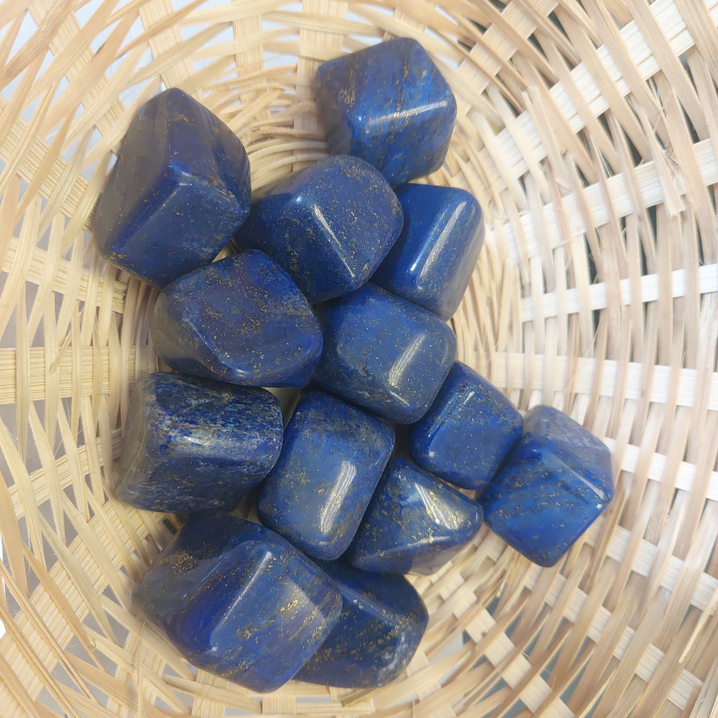 Lapis Lazuli Tumbles Higher Quality