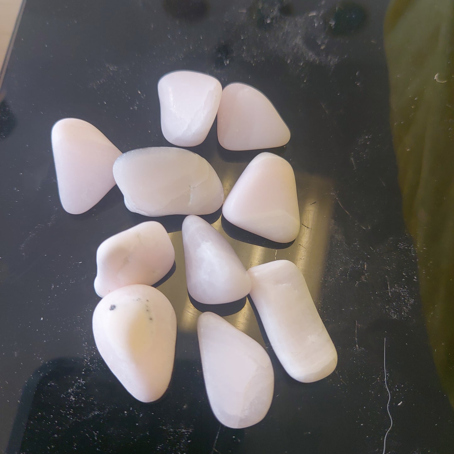 Pink Calcite Tumbles