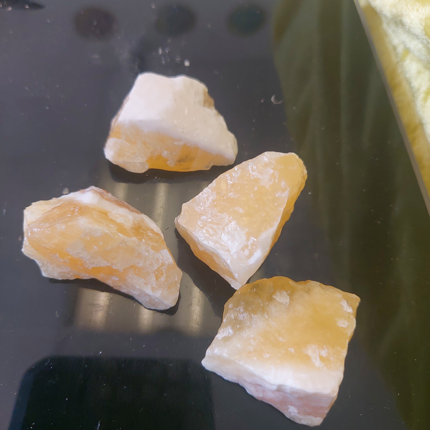 Orange Calcite Raw Chunk
