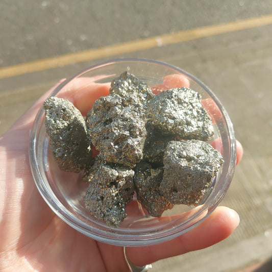 Pyrite Raw Chunks
