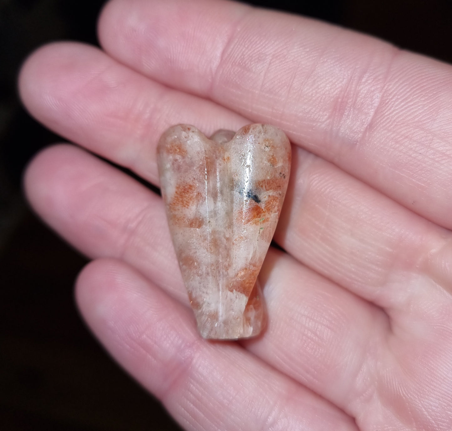 Sunstone Angel Carving