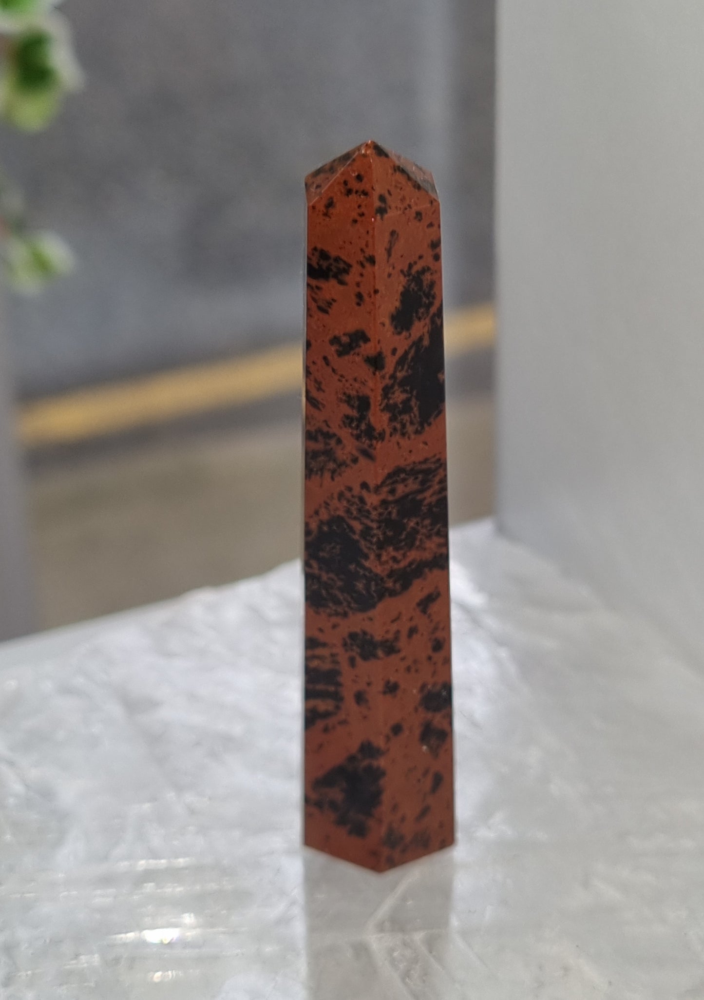 Mahogany Obsidian Point