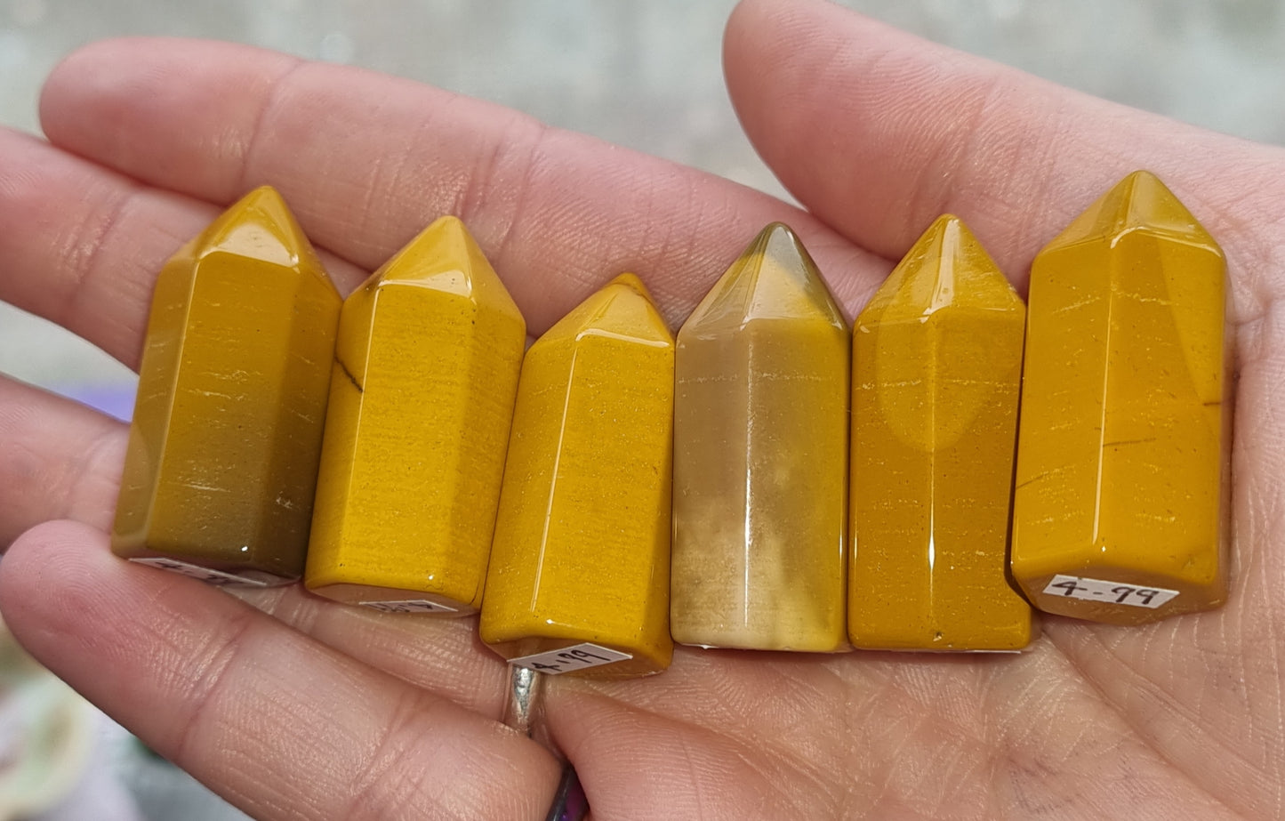 Mookaite Mini Points