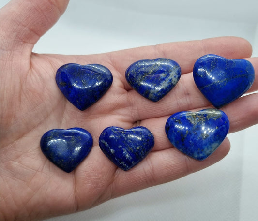 Lapis Lazuli Small Heart Carving