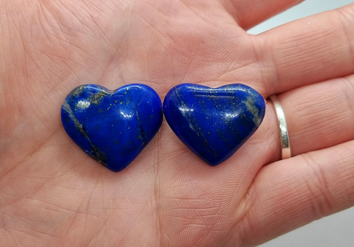 Lapis Lazuli Small Heart Carving