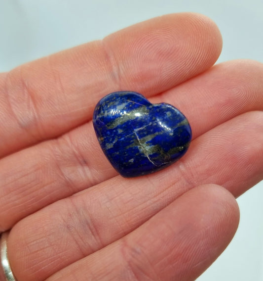 Lapis Lazuli Small Heart Carving