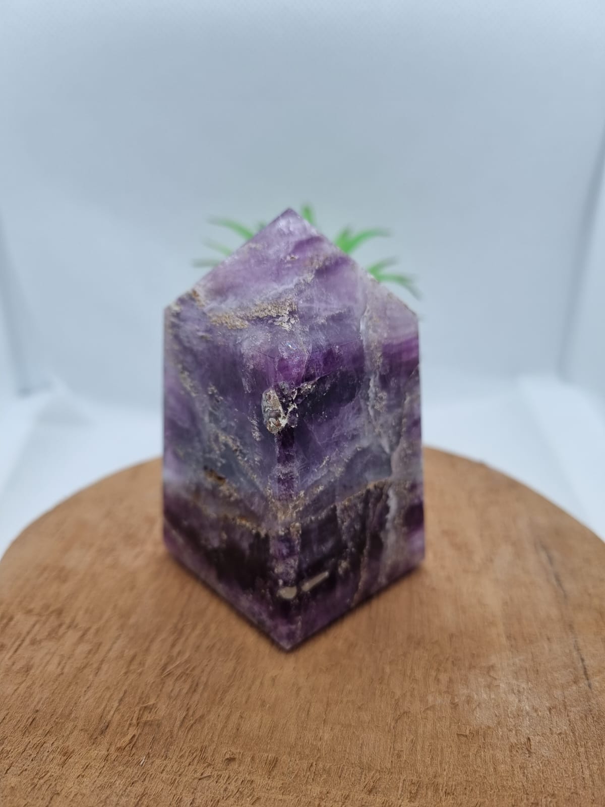 Purple Fluorite Obelisk/Point