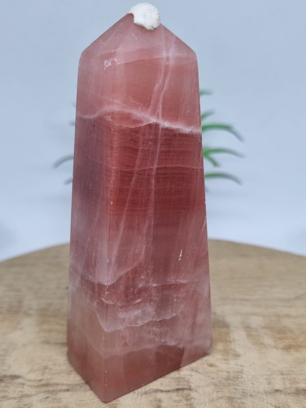 Rose Calcite Point