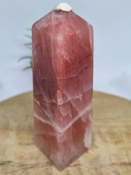 Rose Calcite Point