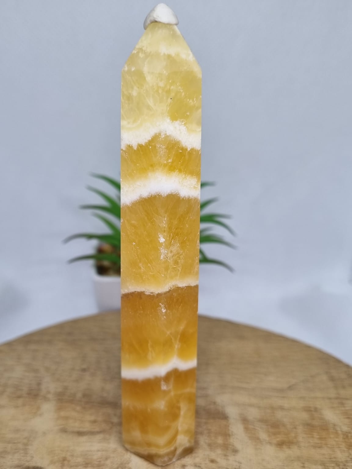 Orange Calcite Point