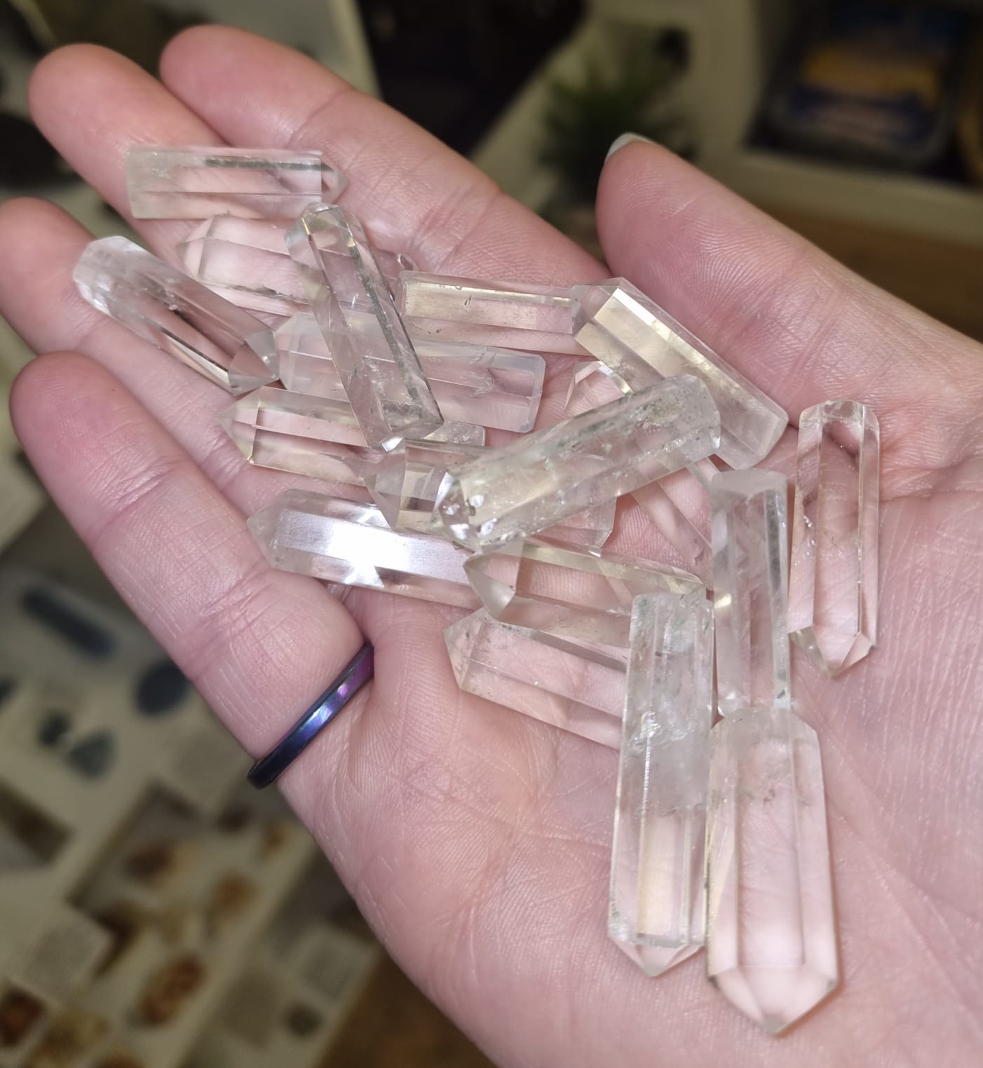 High Quality Standing Mini Clear Quartz Points