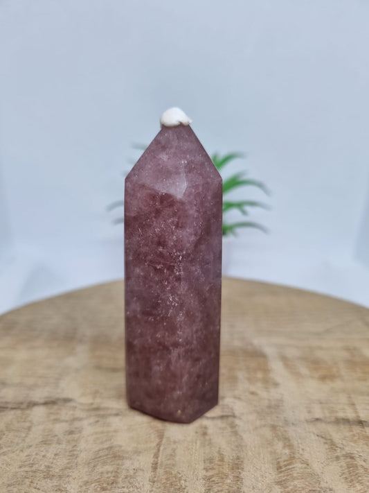 Strawberry Quartz Point