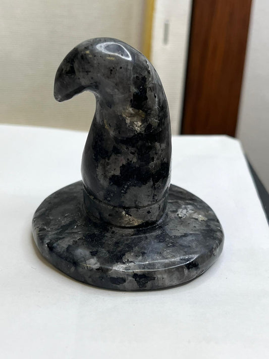 Larvikite Witches Hat Carving