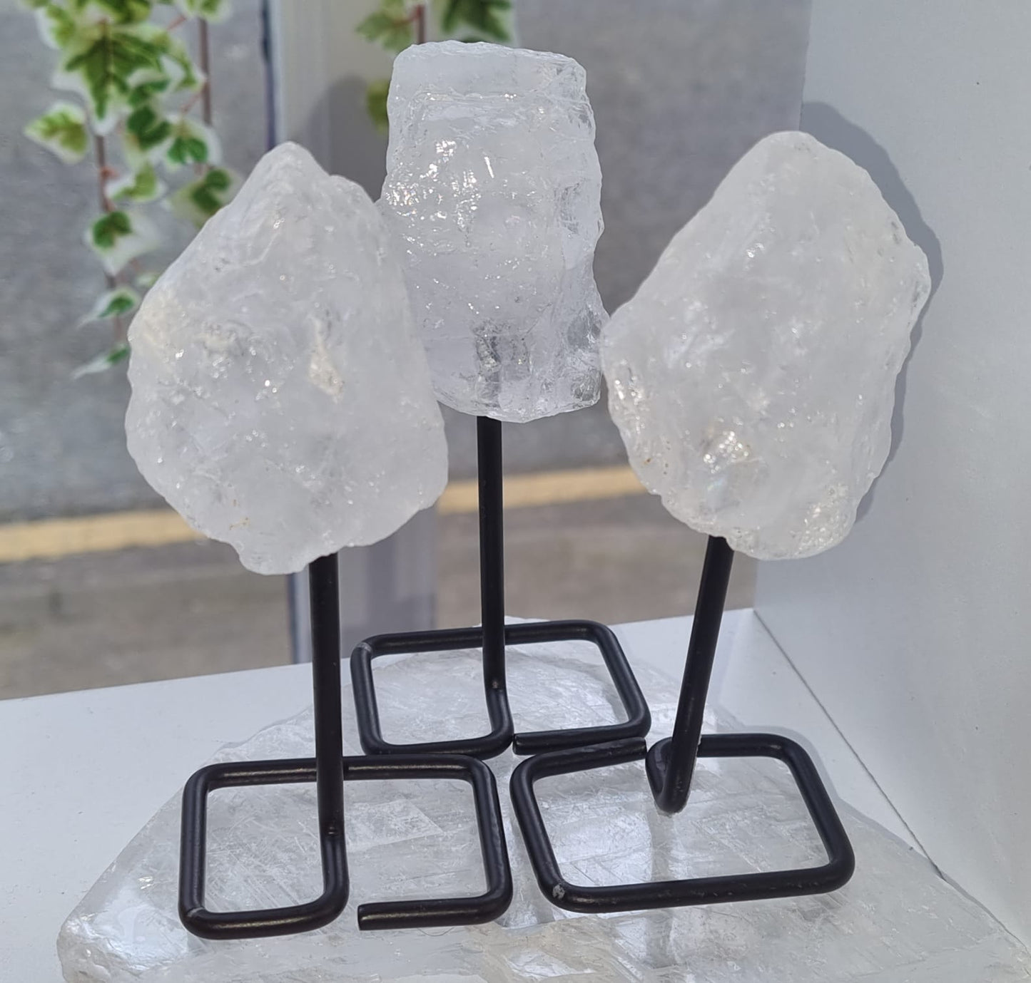 Clear Quartz on Stand