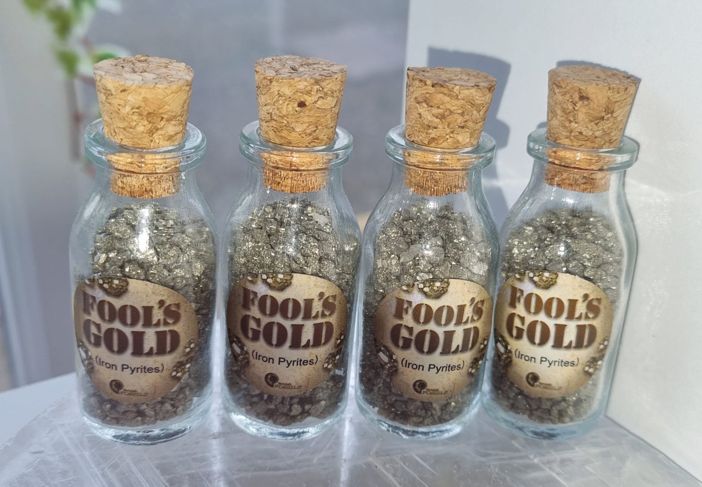 Fools Gold/Pyrite Chip Bottle