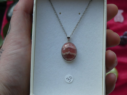Rhodochrosite Pendant