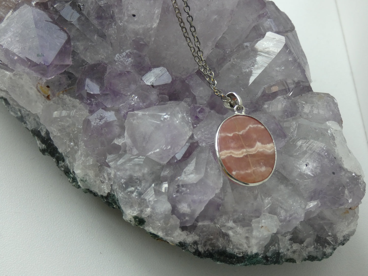 Rhodochrosite Pendant
