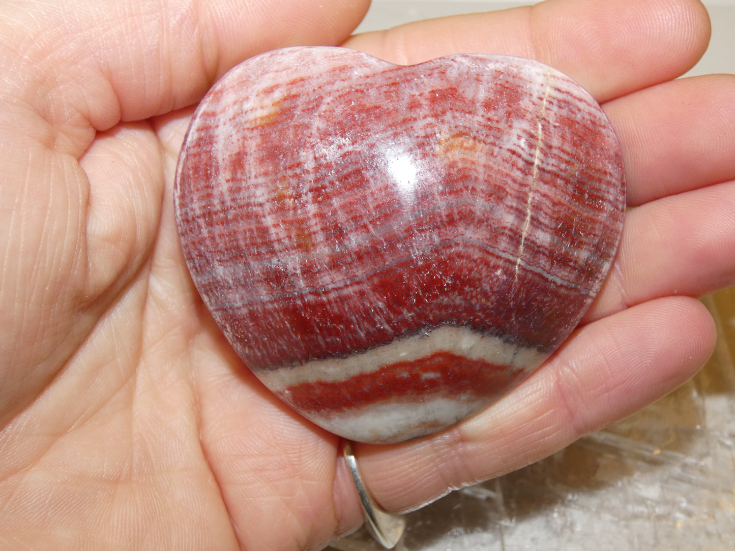 Porkstone Heart Carving