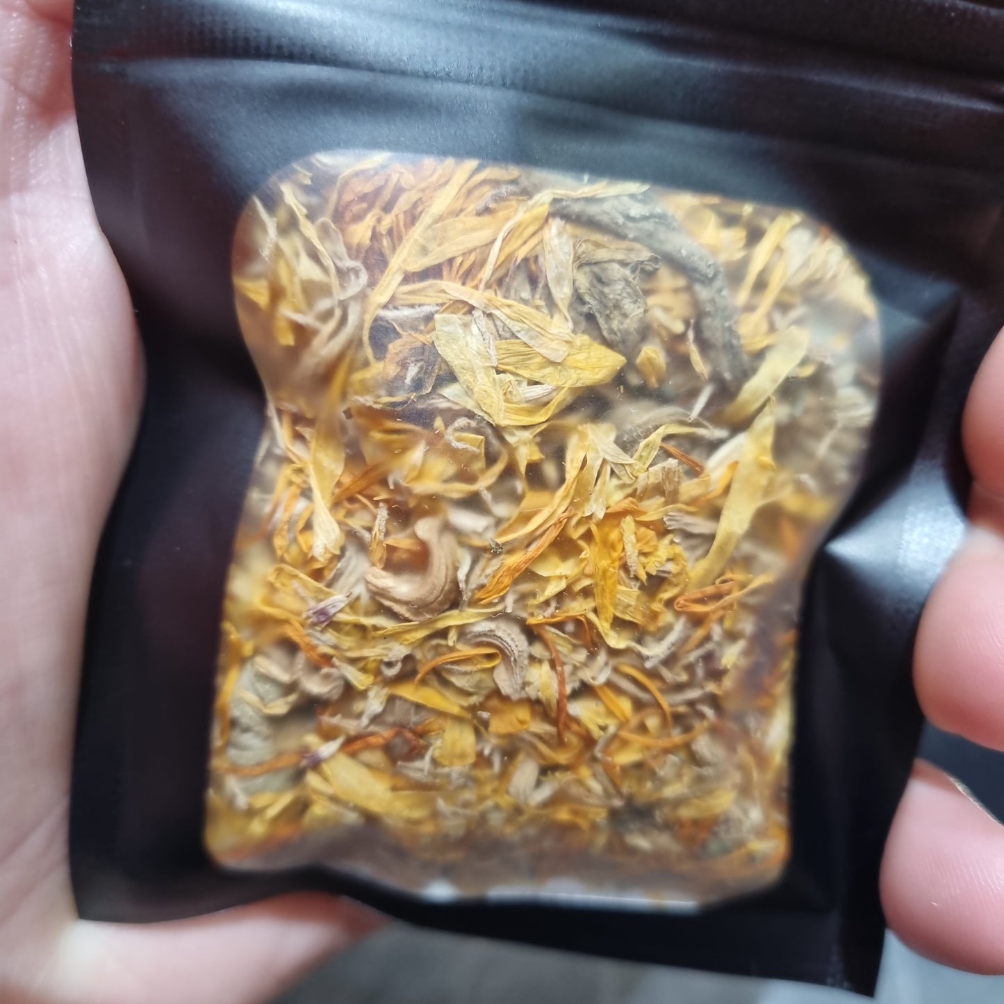 Dried Calandula/Marigold bag.