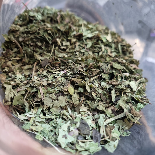 Lemon Balm bag. Herbs or dried flowers.
