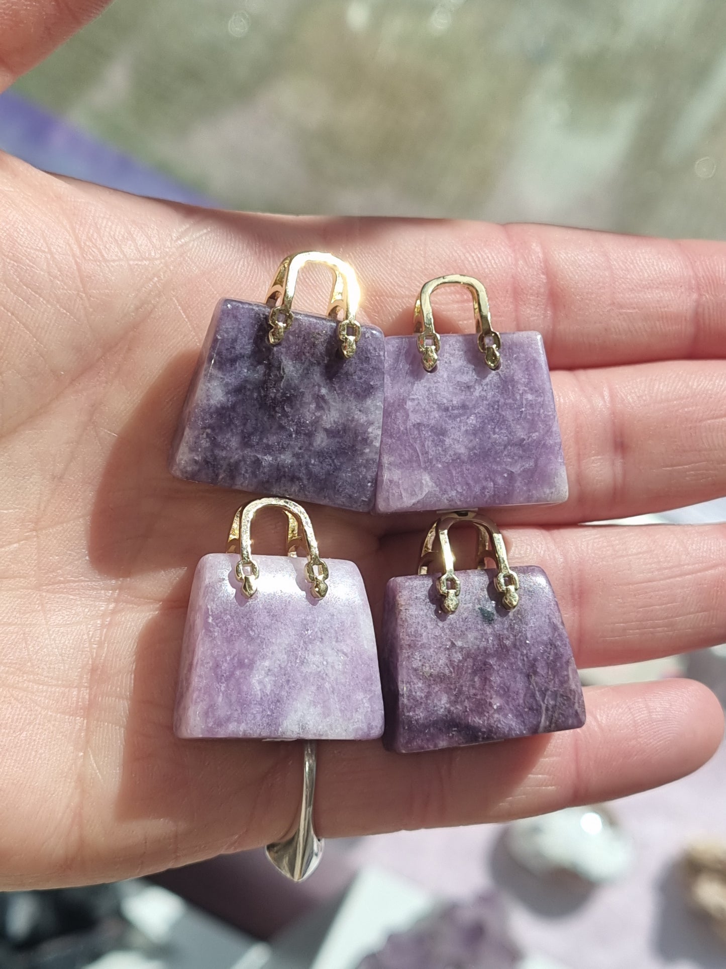 Mini Crystal Handbag