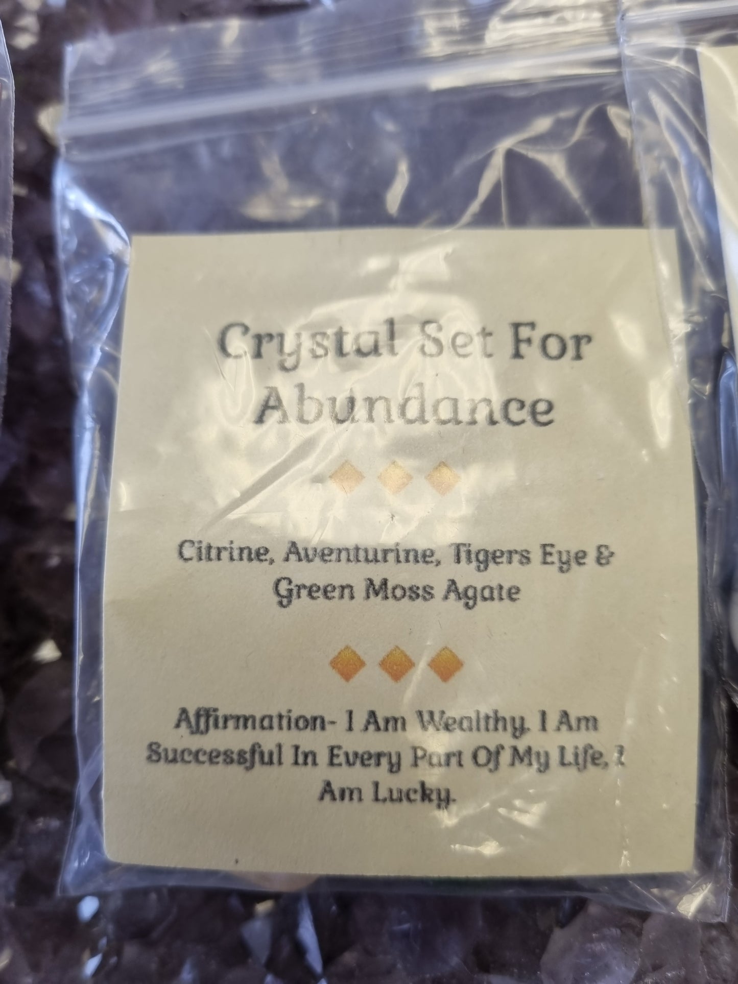 Crystal Set for Abundance