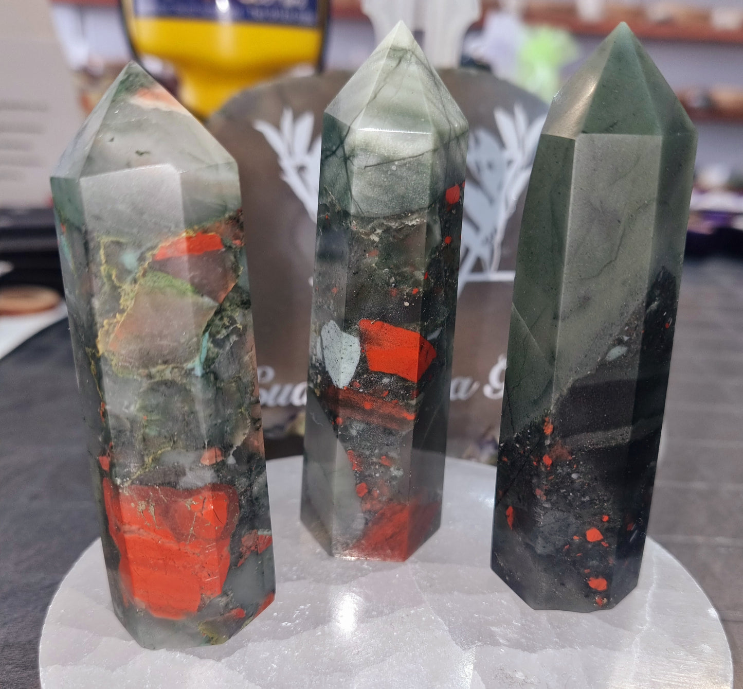 African Bloodstone Points