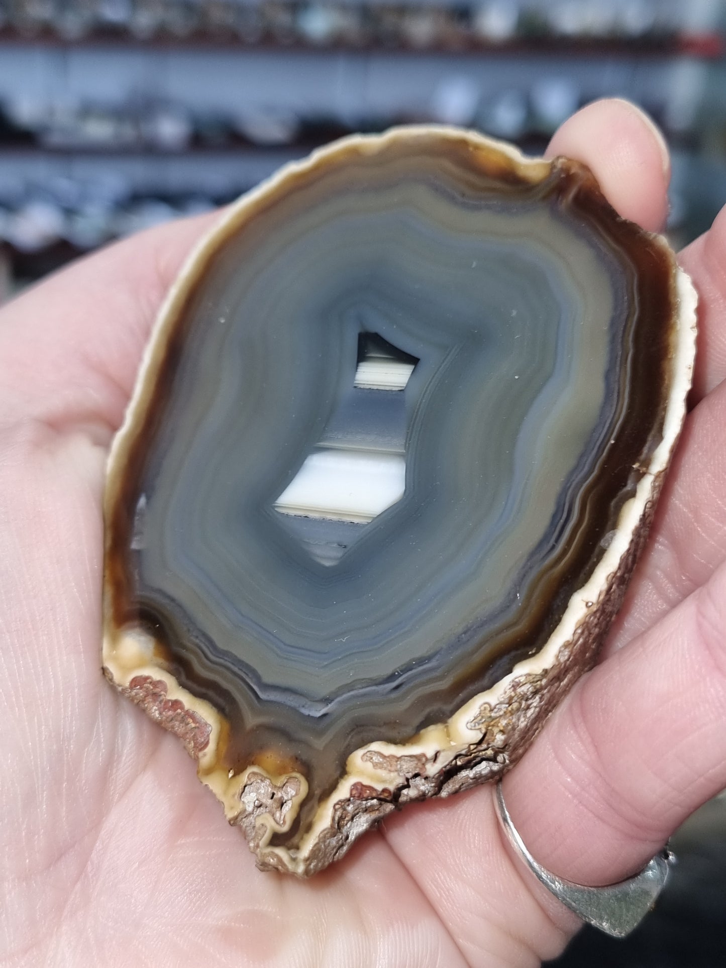 Agate Chunky Standing Slice/Slab