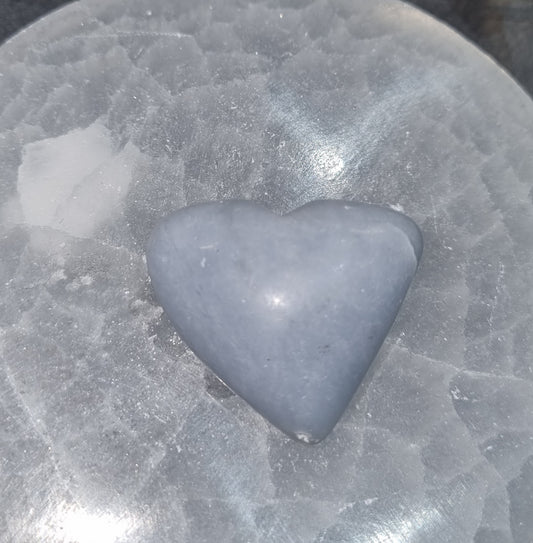 Angelite Heart