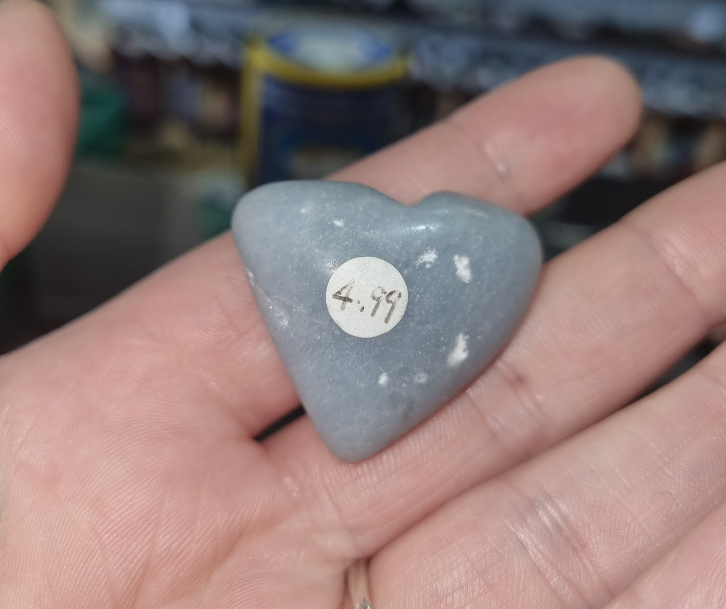 Angelite Heart