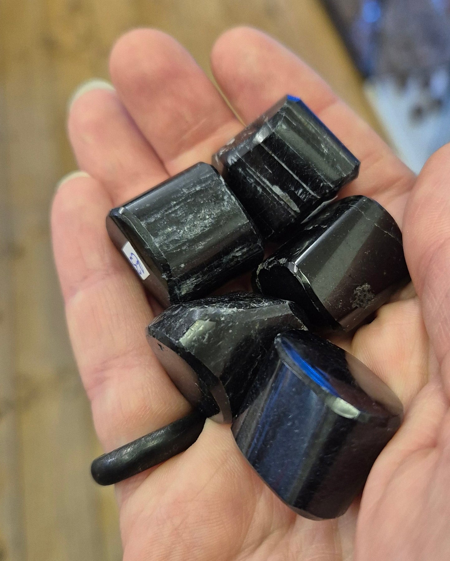 Black Tourmaline Tumble Stones