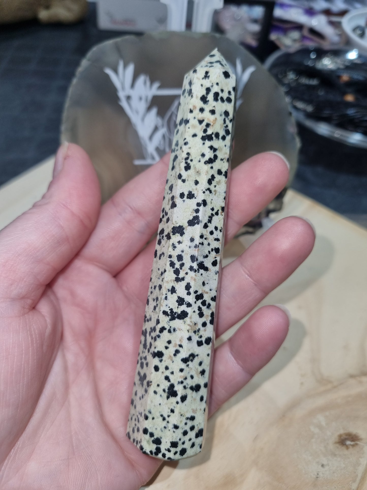 Dalmation Jasper Point #1