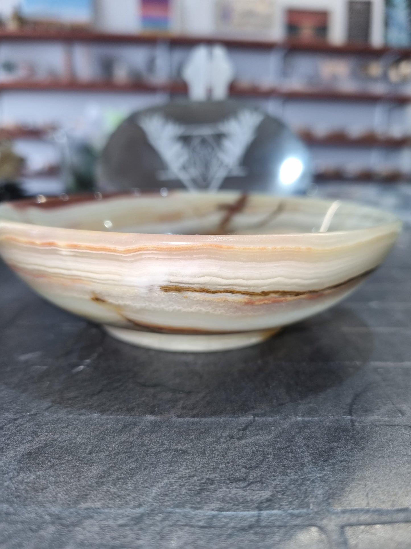 Banded Onyx Bowl