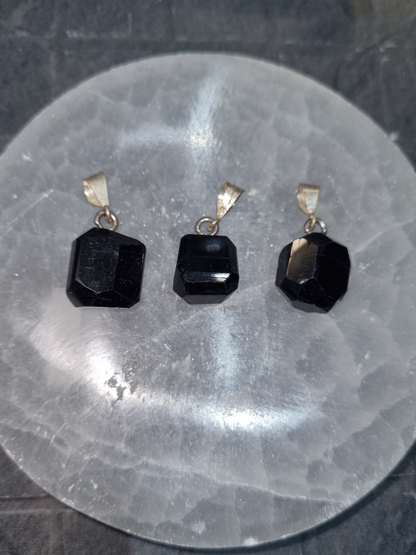 Black Tourmaline Pendants