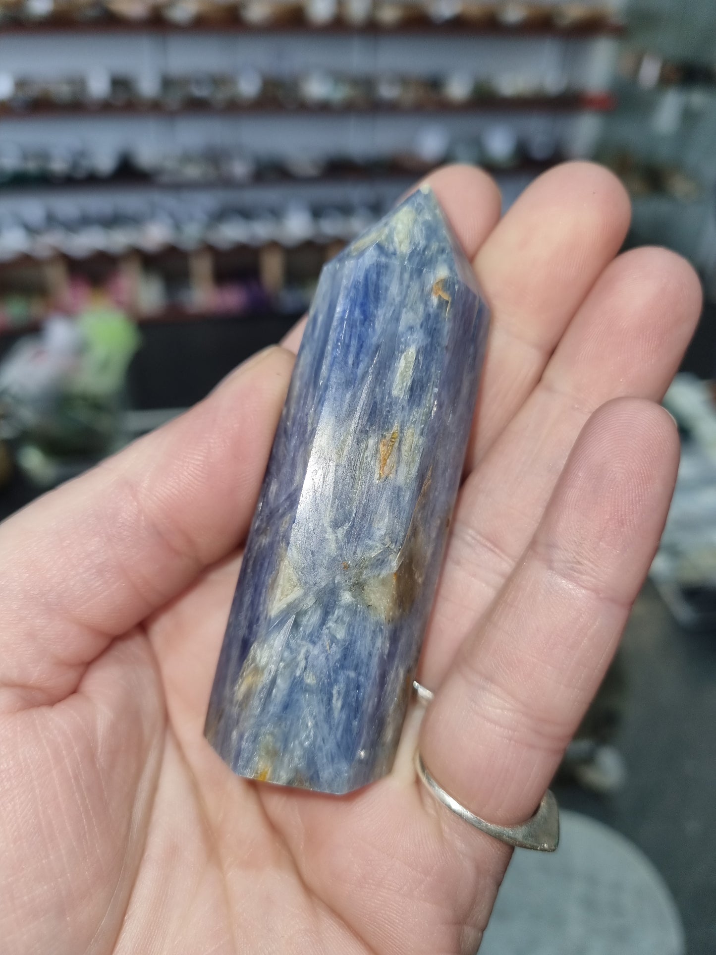 Blue Kyanite Point #2