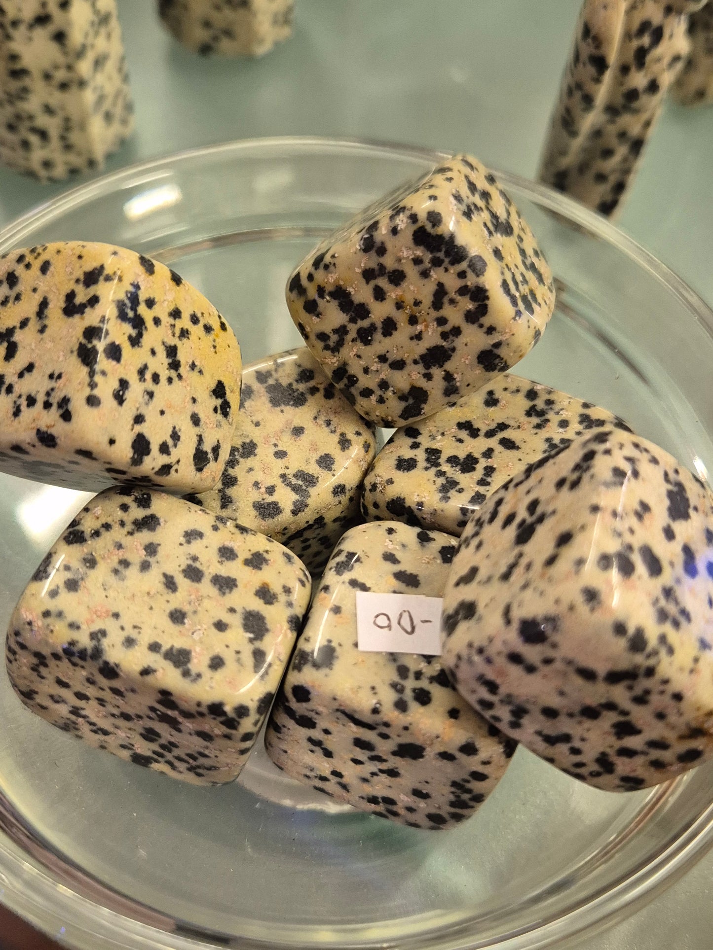 Dalmation Jasper Cubes