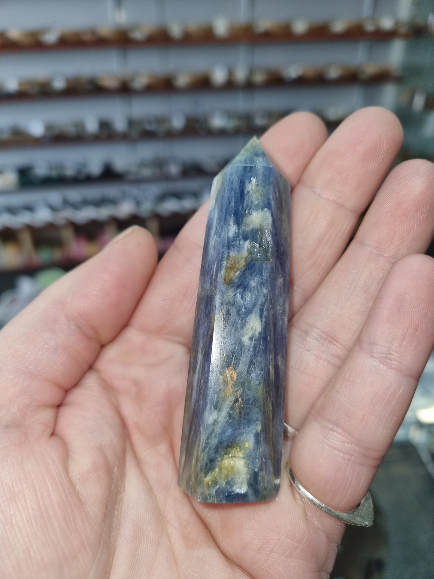 Blue Kyanite Point #1