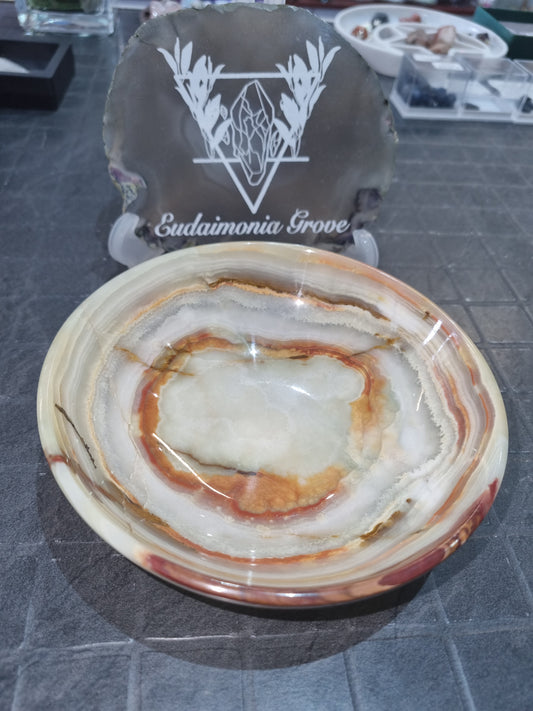 Banded Onyx Bowl