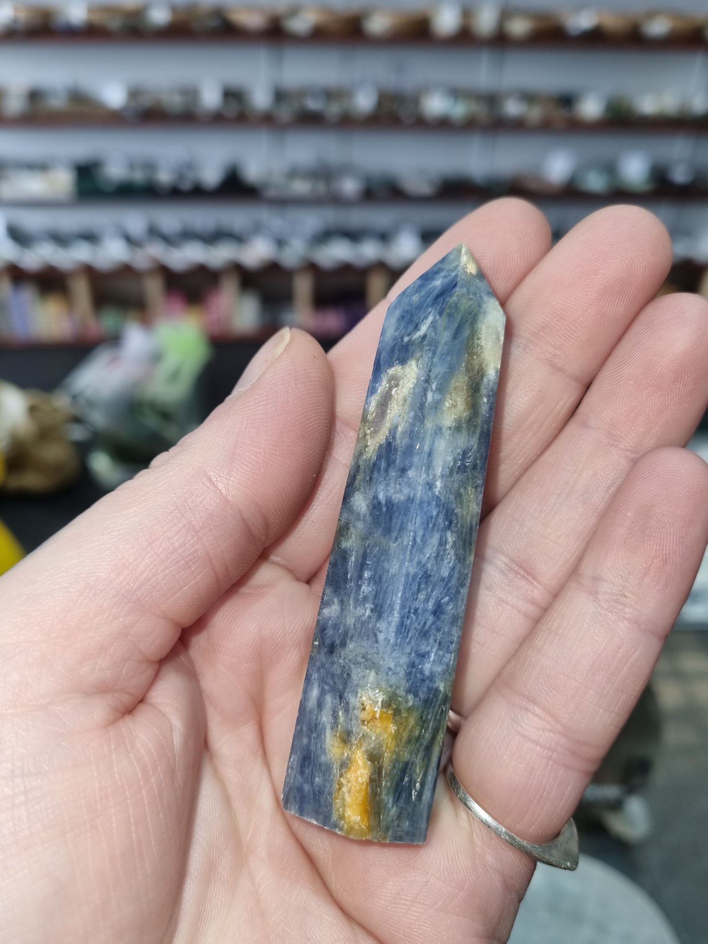 Blue Kyanite Point #1