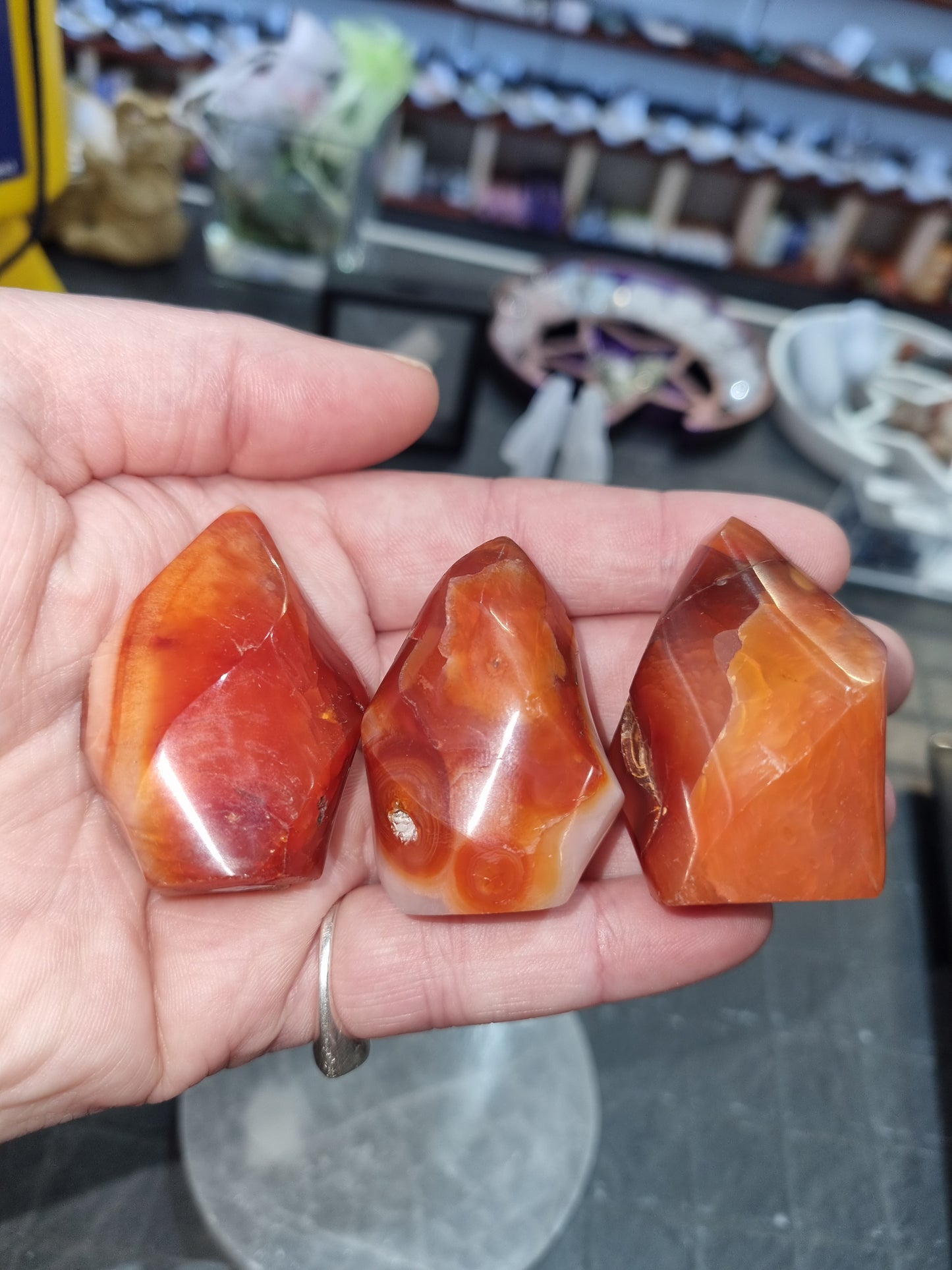 Carnelian Smaller Flames