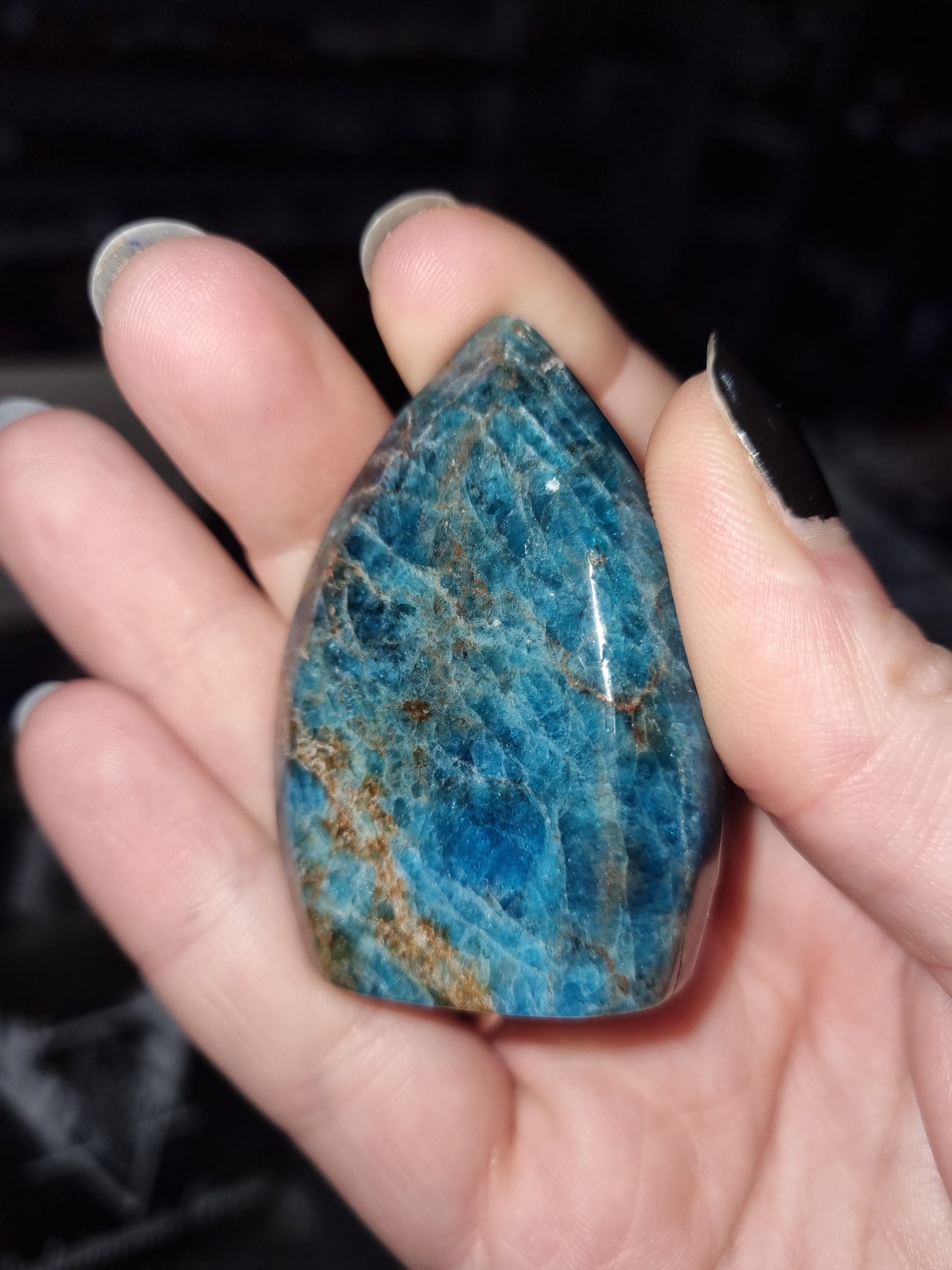 Blue Apatite Freeform