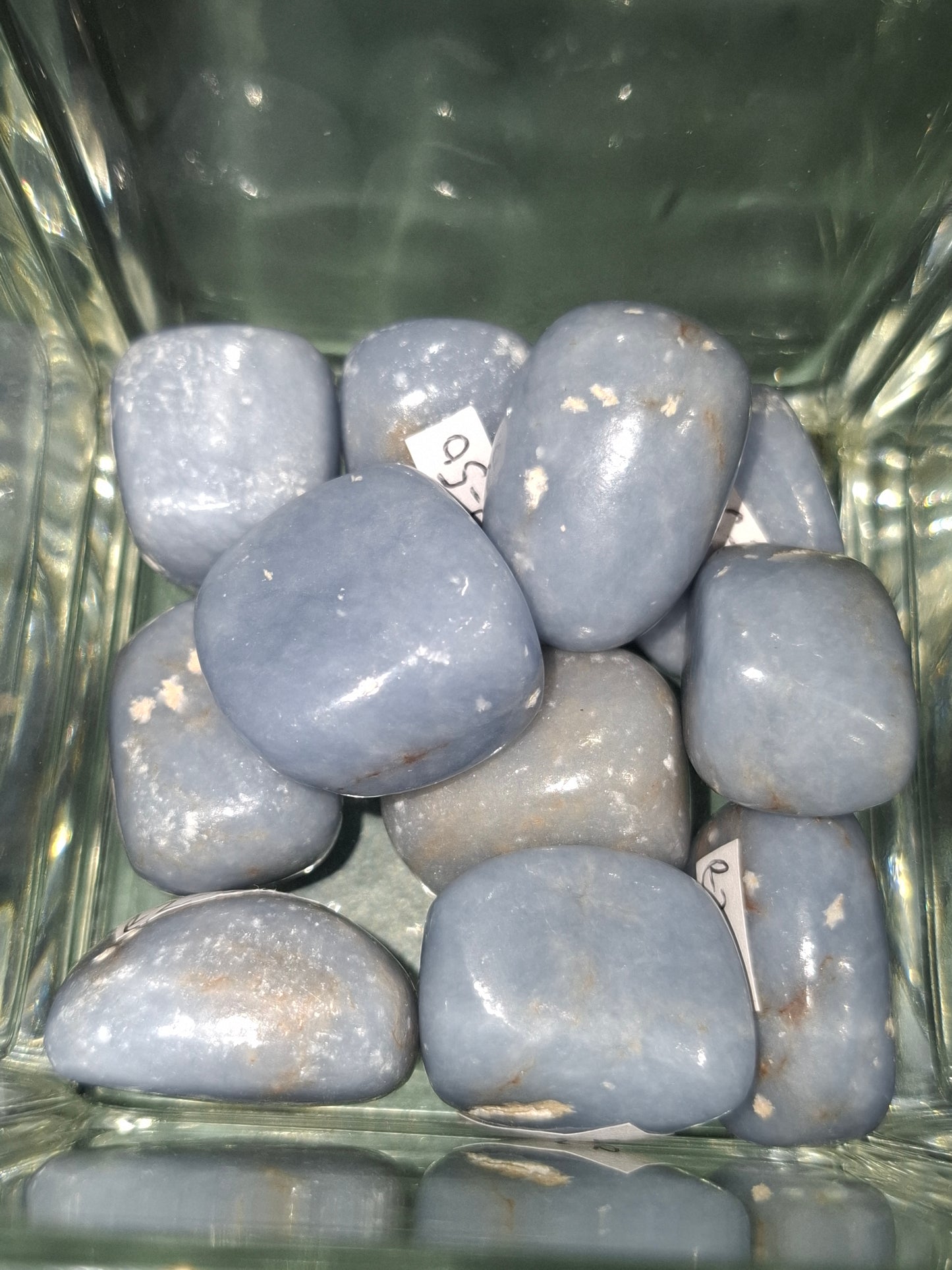 Angelite Tumbles - Mid Size