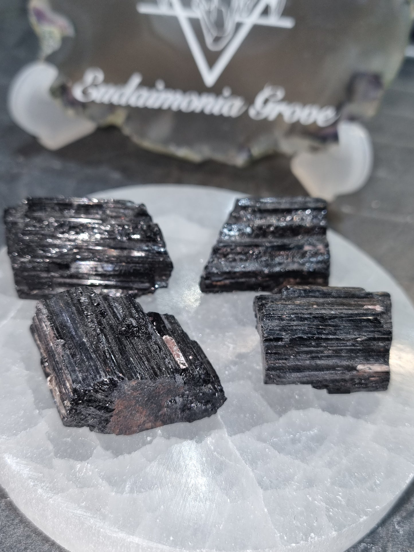 Black Tourmaline Chunks