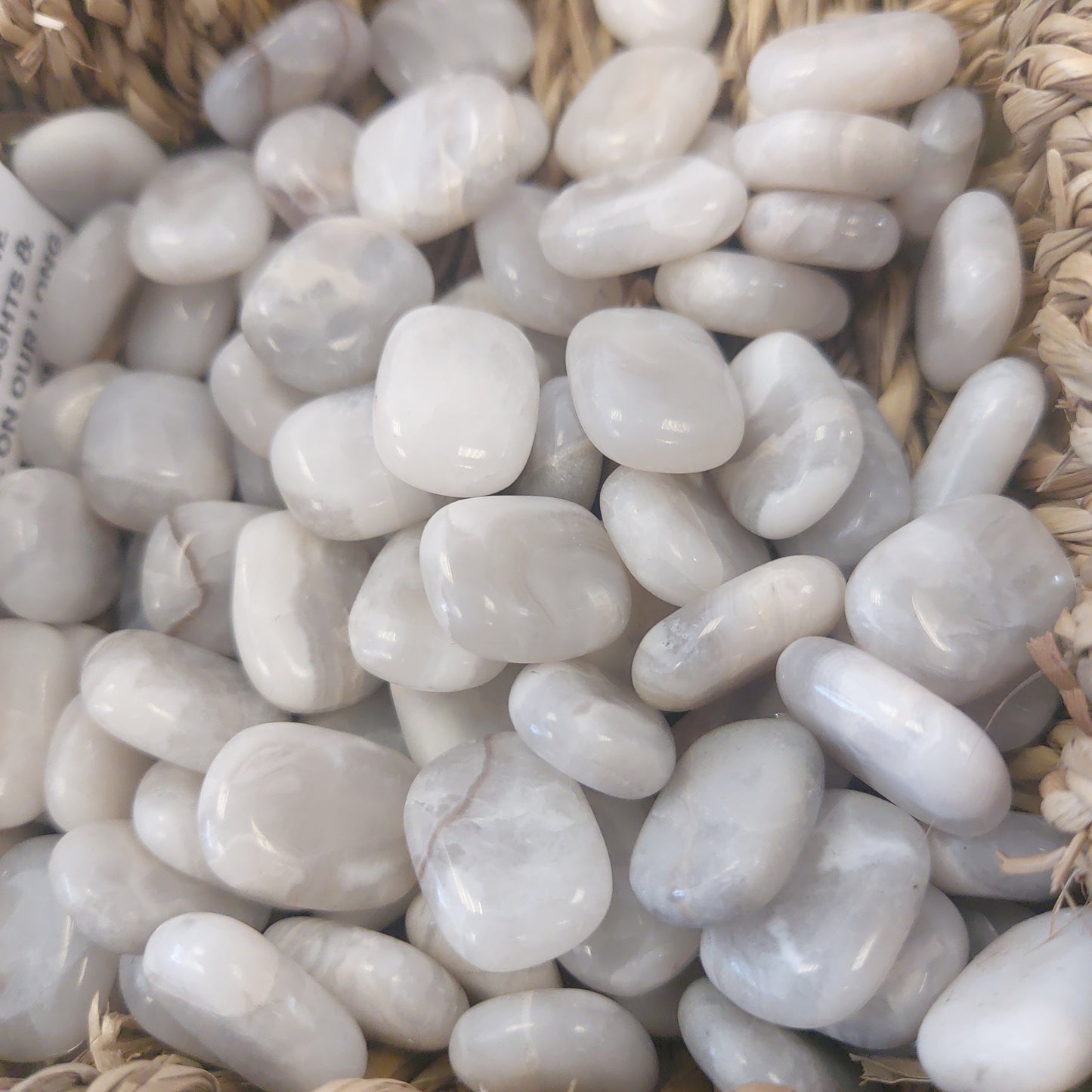 Grey Agate Mini Flat Tumble