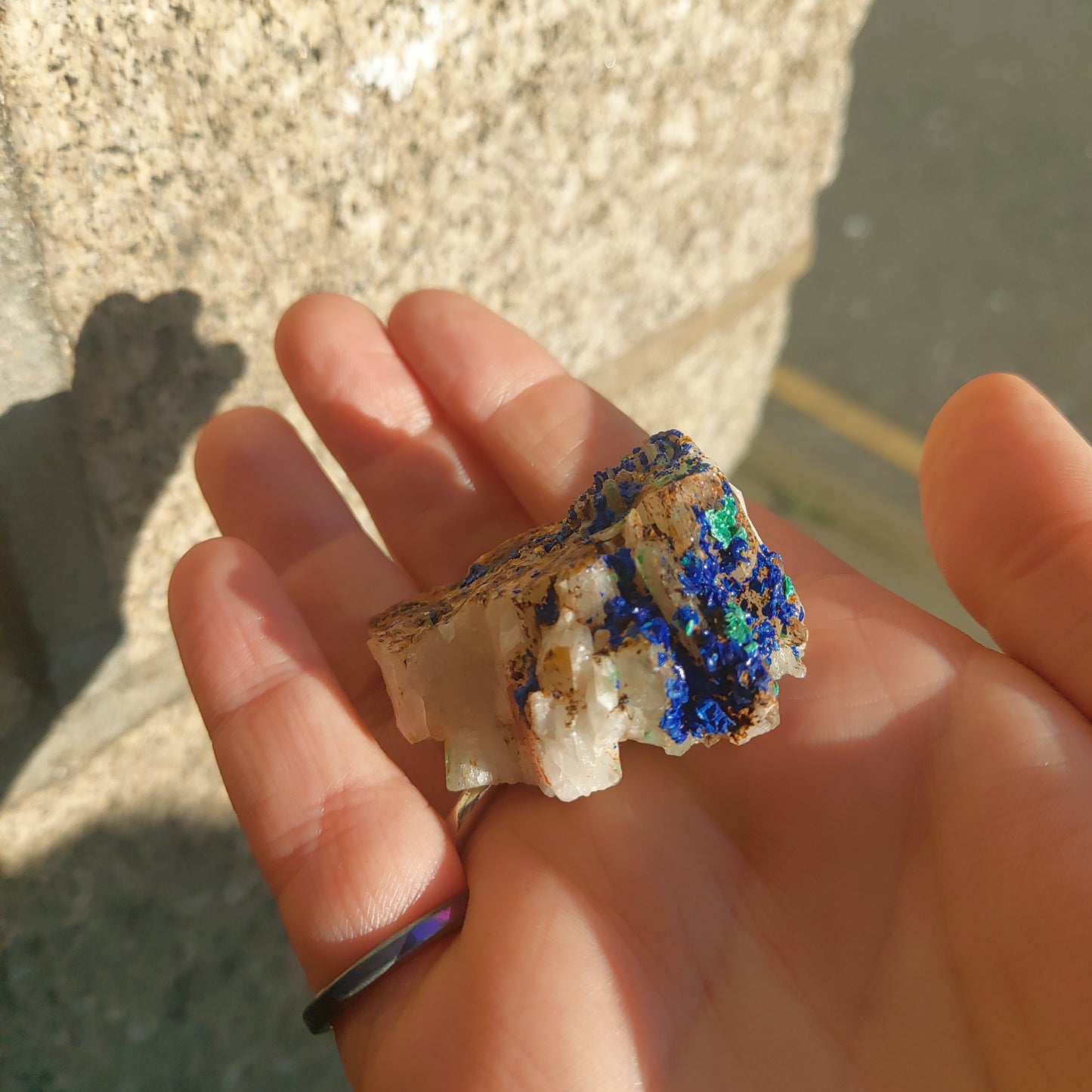 Malachite & Azurite Raw Chunk